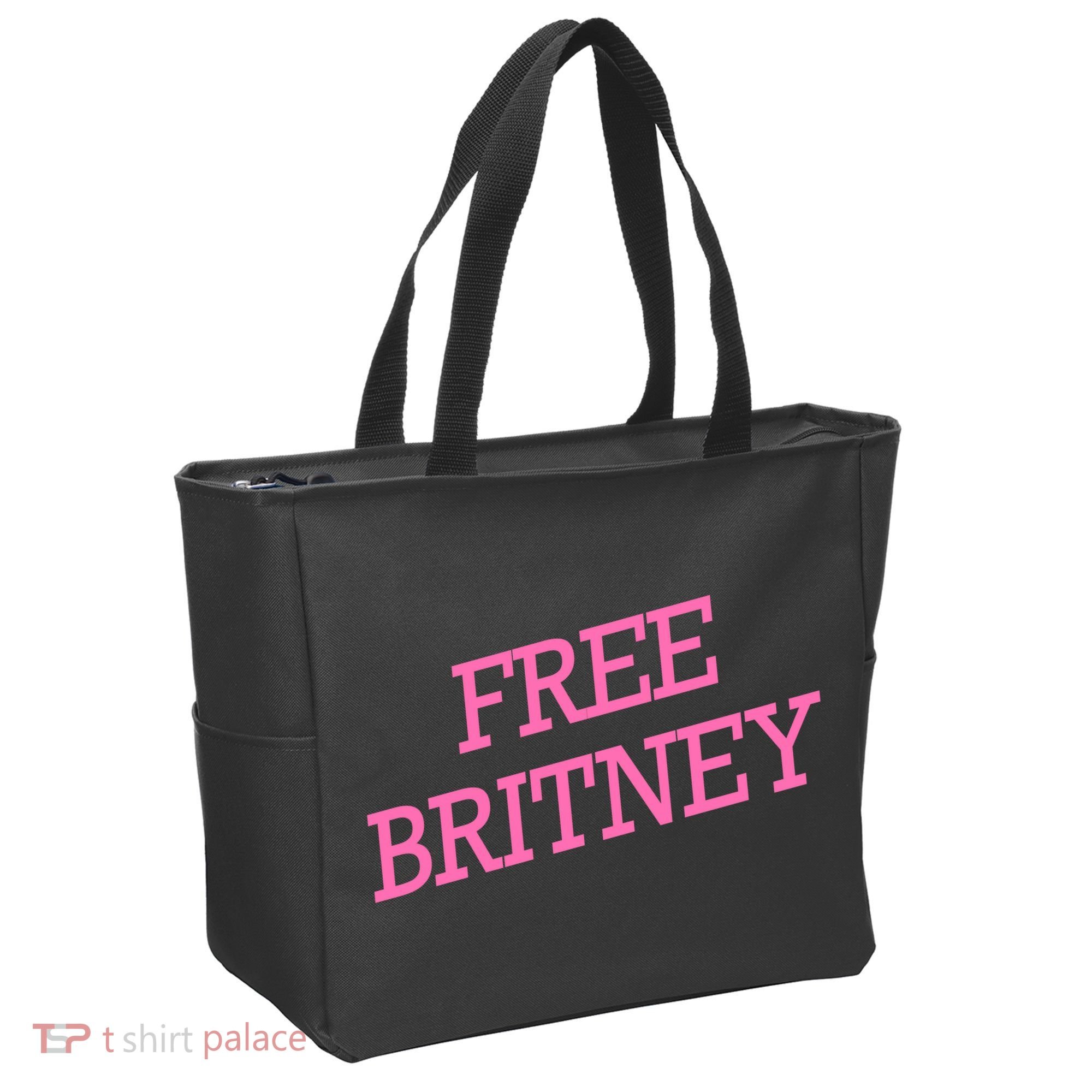 Free Britney pink Tote Bag