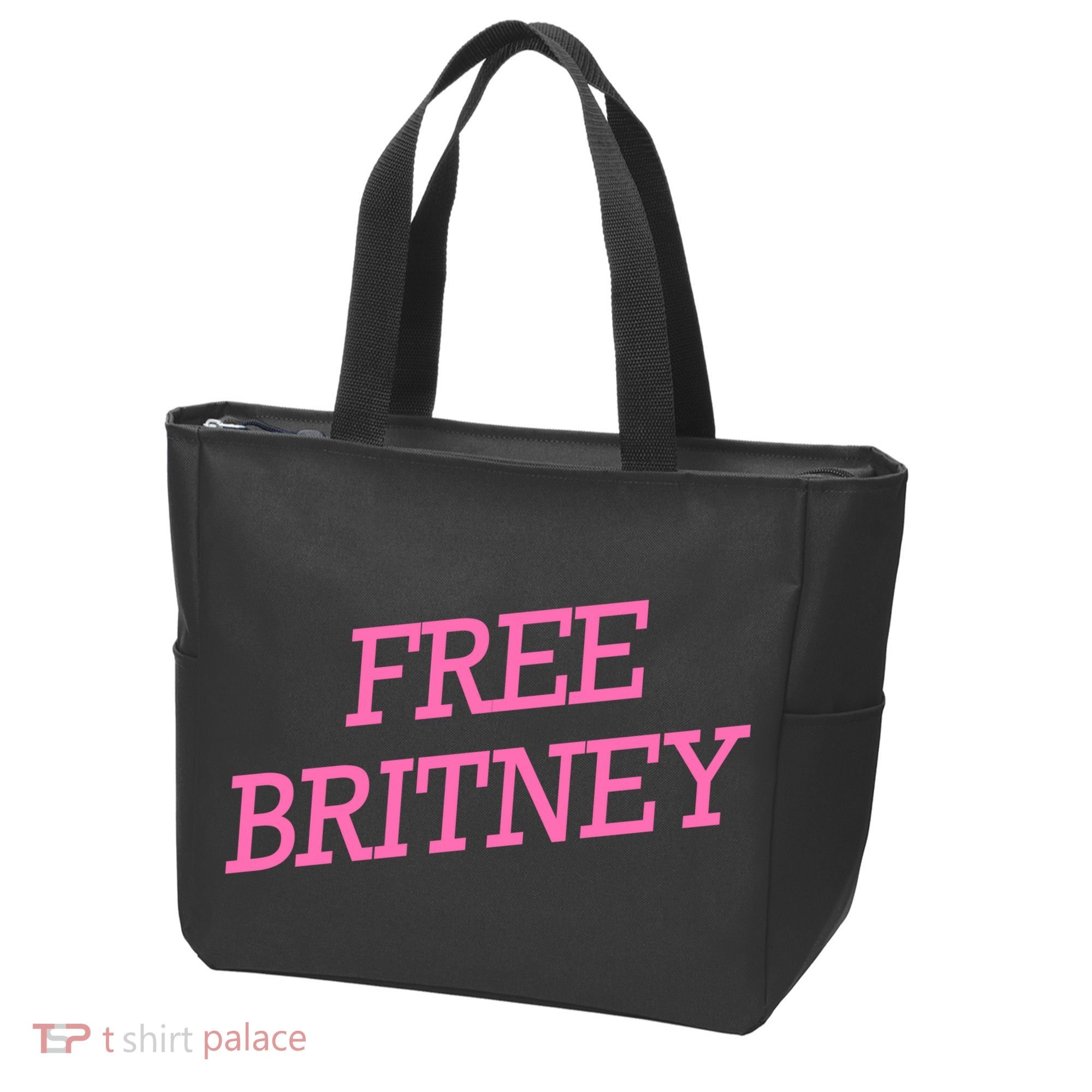 Free Britney pink Tote Bag