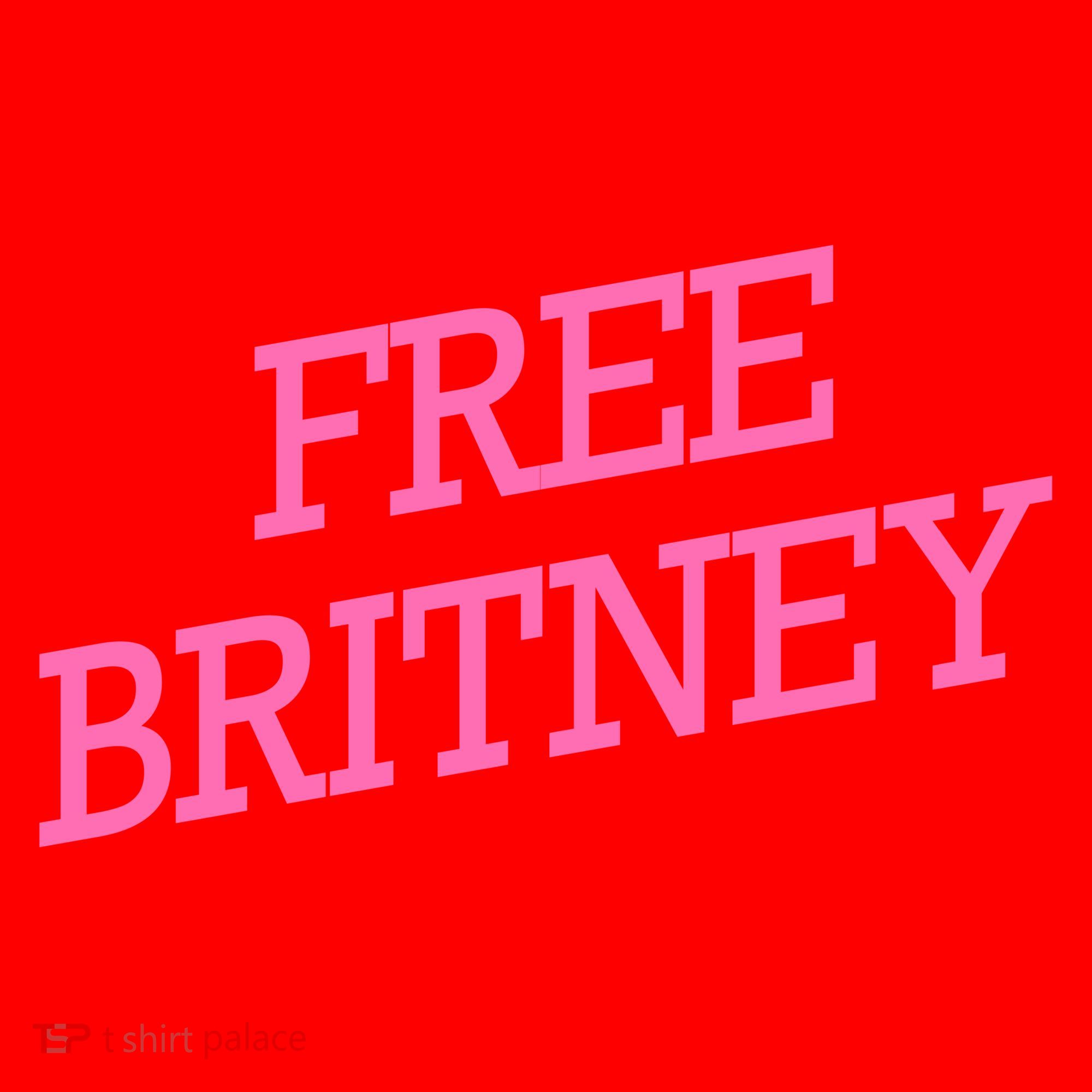 Free Britney pink Santa Hat