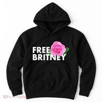 Free Britney Pink Rose Flower Hoodie thumb 0