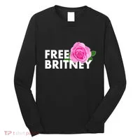 Free Britney Pink Rose Flower Long Sleeve Shirt thumb 0