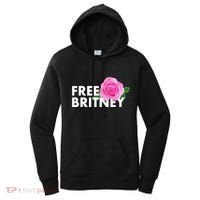 Free Britney Pink Rose Flower Women's Hoodie thumb 0