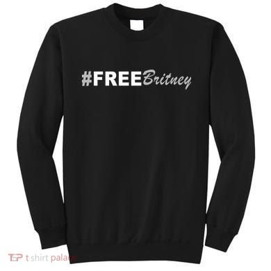 Free Britney Simple Hashtag Logo Sweatshirt
