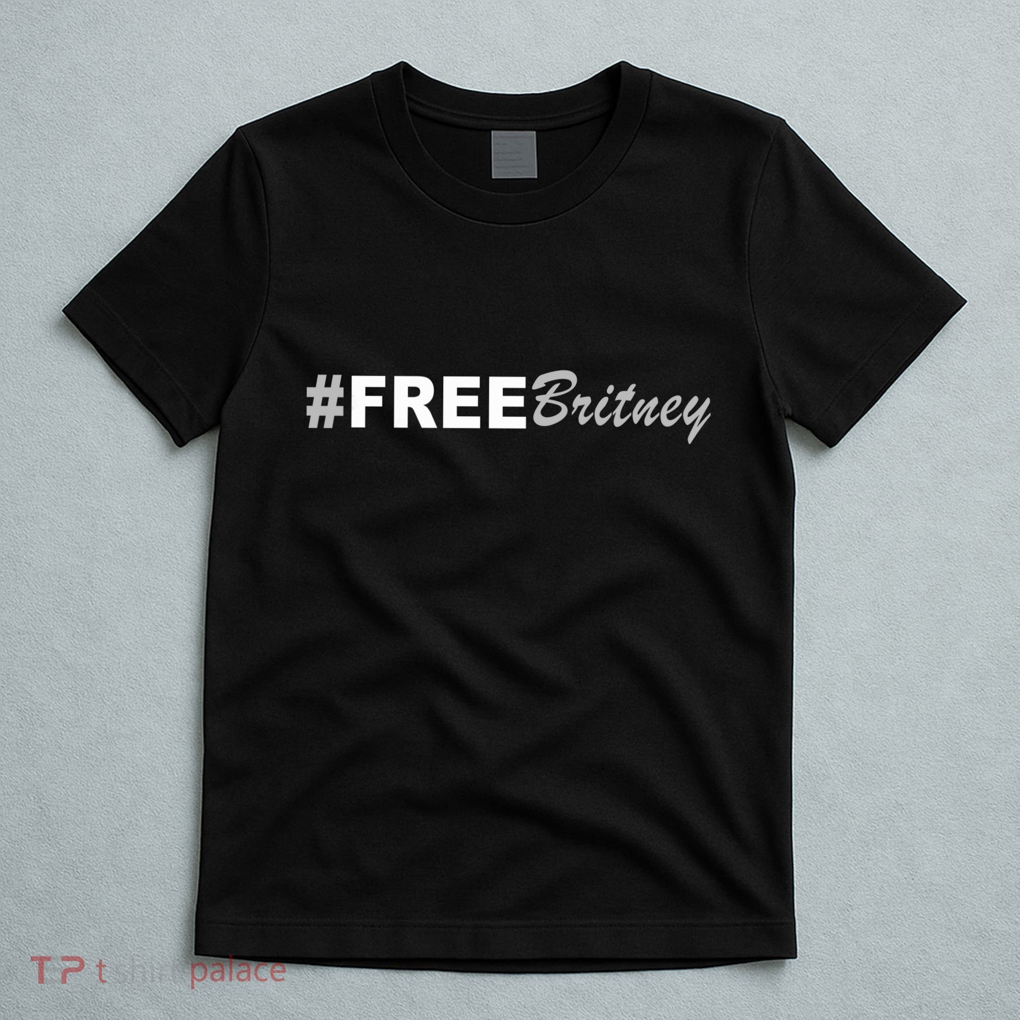 Free Britney Simple Hashtag Logo T-Shirt