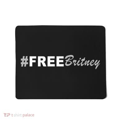 Free Britney Simple Hashtag Logo Mousepad