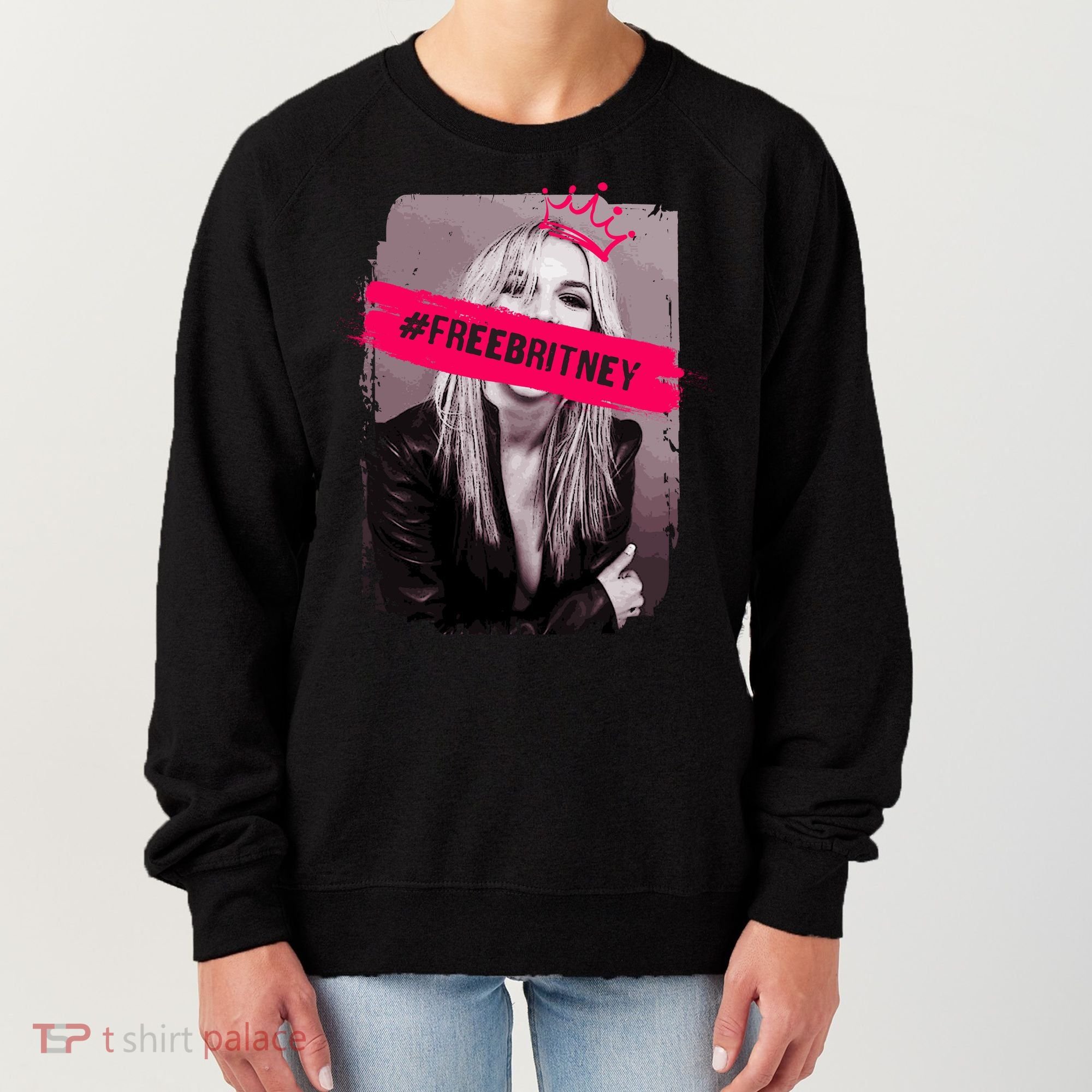 Free Britney Spears #FREEBRITNEY Women's Sweatshirt
