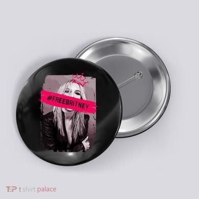 Free Britney Spears #FREEBRITNEY Button