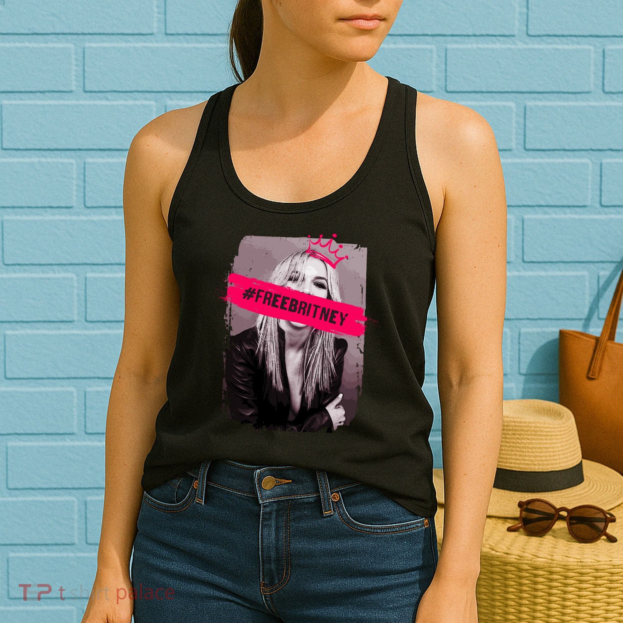 Free Britney Spears #FREEBRITNEY Women's Tank Top