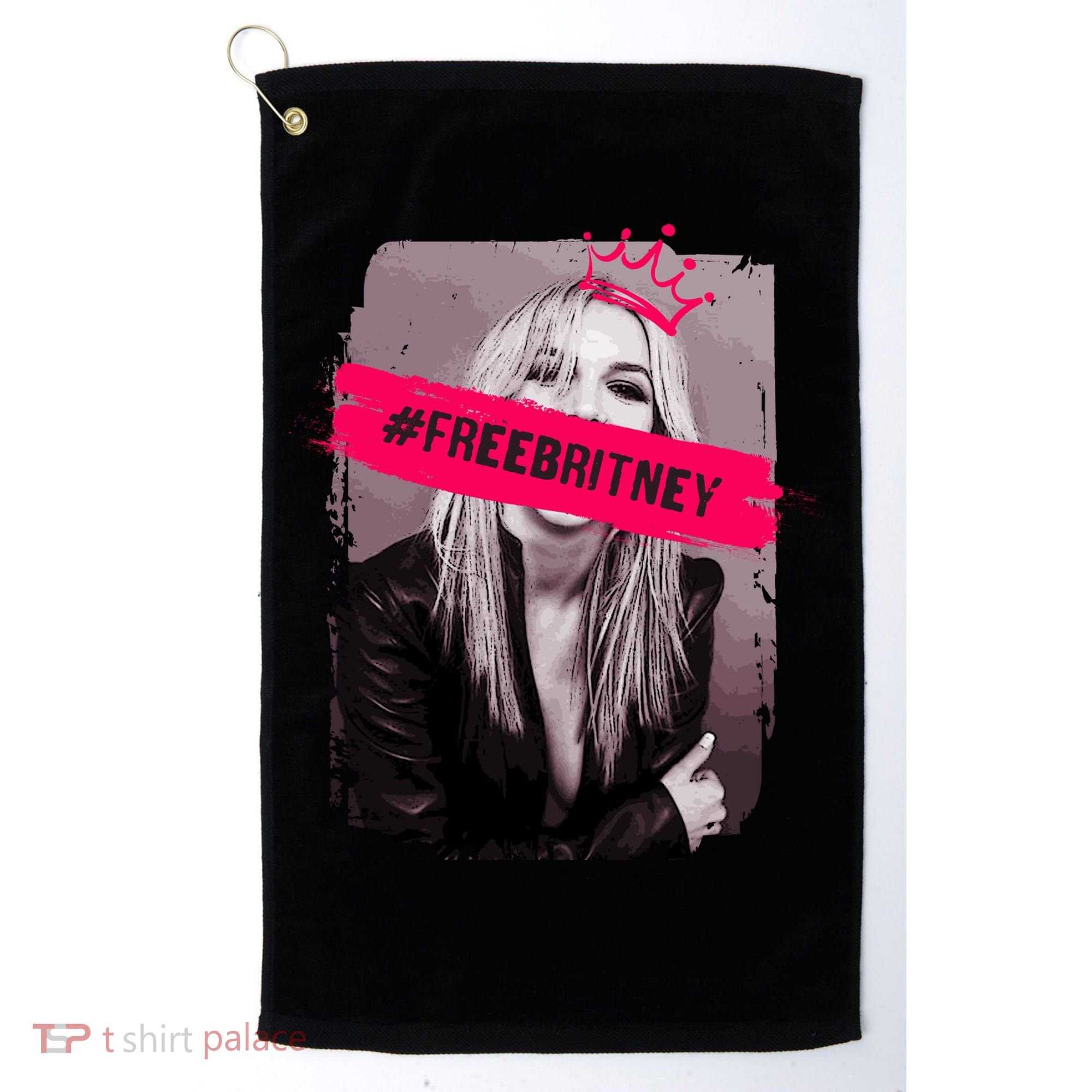 Free Britney Spears #FREEBRITNEY Golf Towel