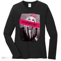 Free Britney Spears #FREEBRITNEY Women's Long Sleeve Shirt thumb 0