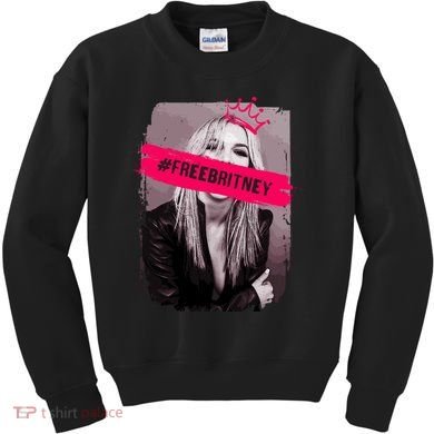 Free Britney Spears #FREEBRITNEY Kids Sweatshirt