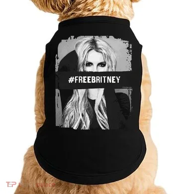 Free Britney Grey Style Doggie Tank