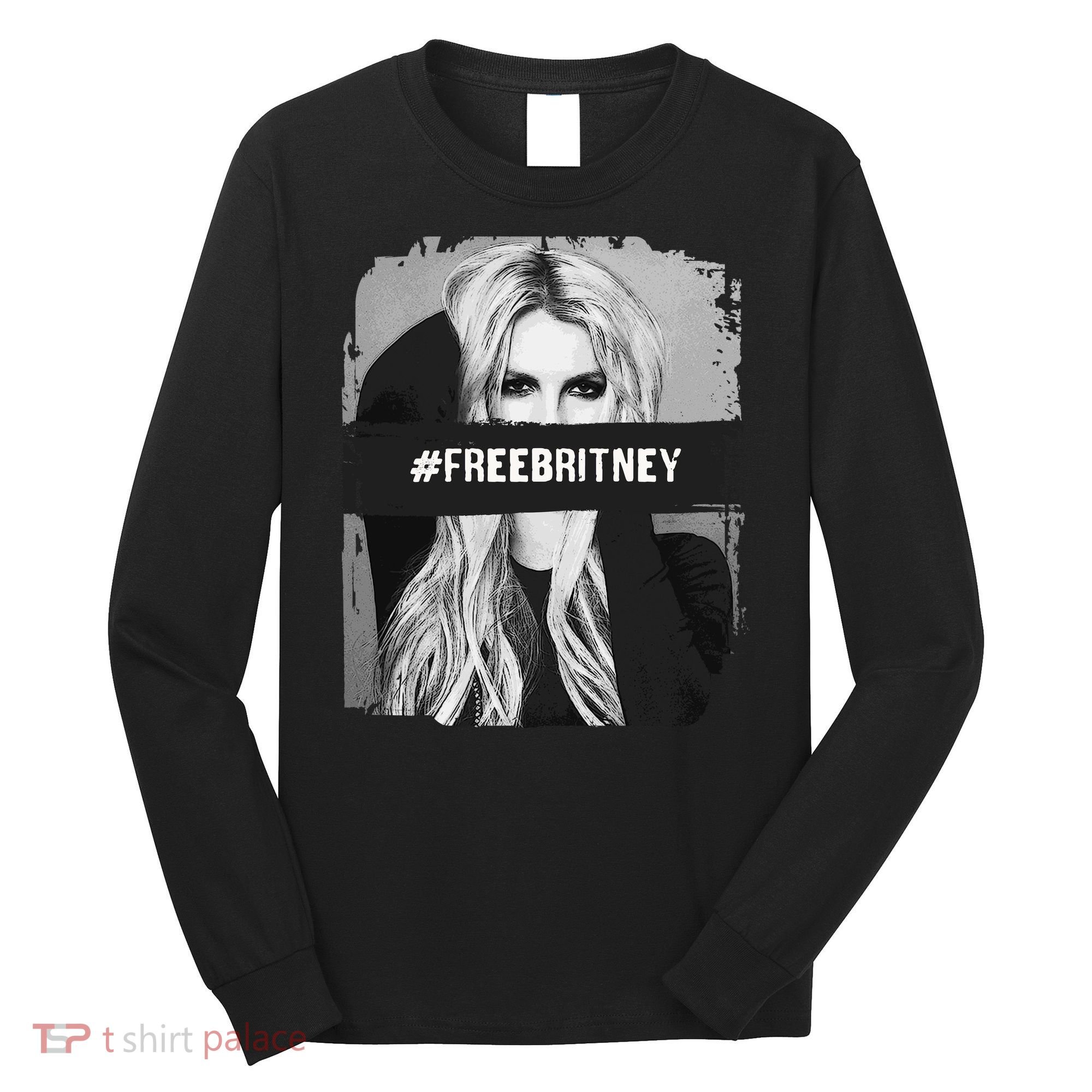 Free Britney Grey Style Long Sleeve Shirt
