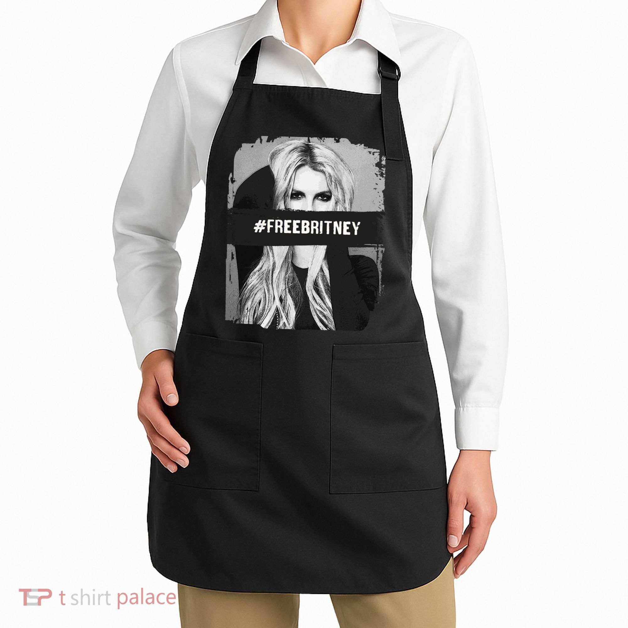 Free Britney Grey Style Apron