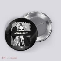 Free Britney Grey Style Button thumb 0