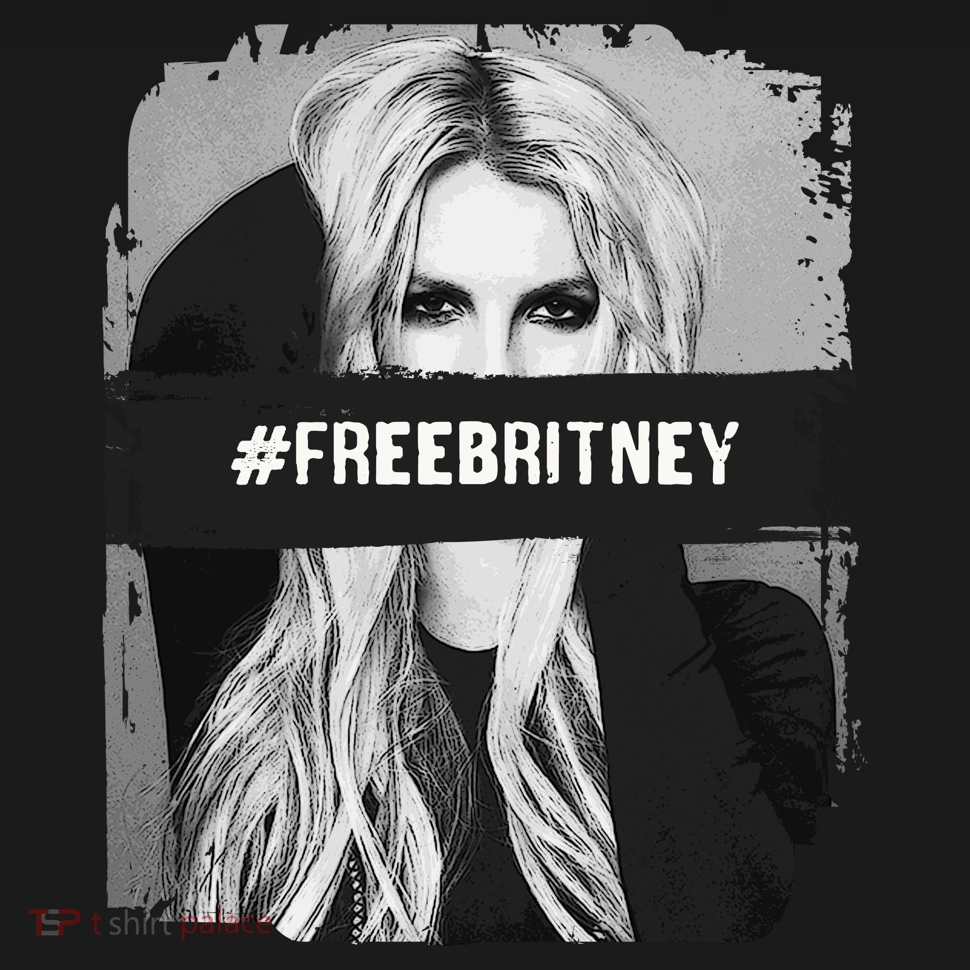 Free Britney Grey Style Polo