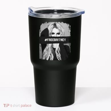 Free Britney Grey Style Tumbler