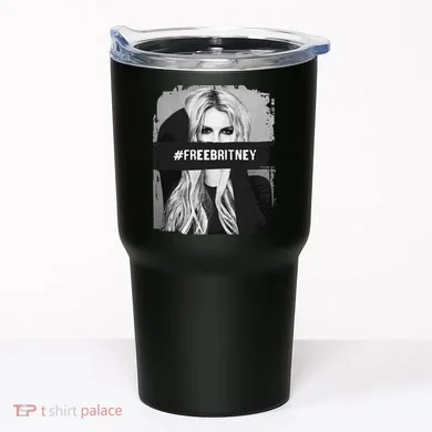 Free Britney Grey Style Tumbler