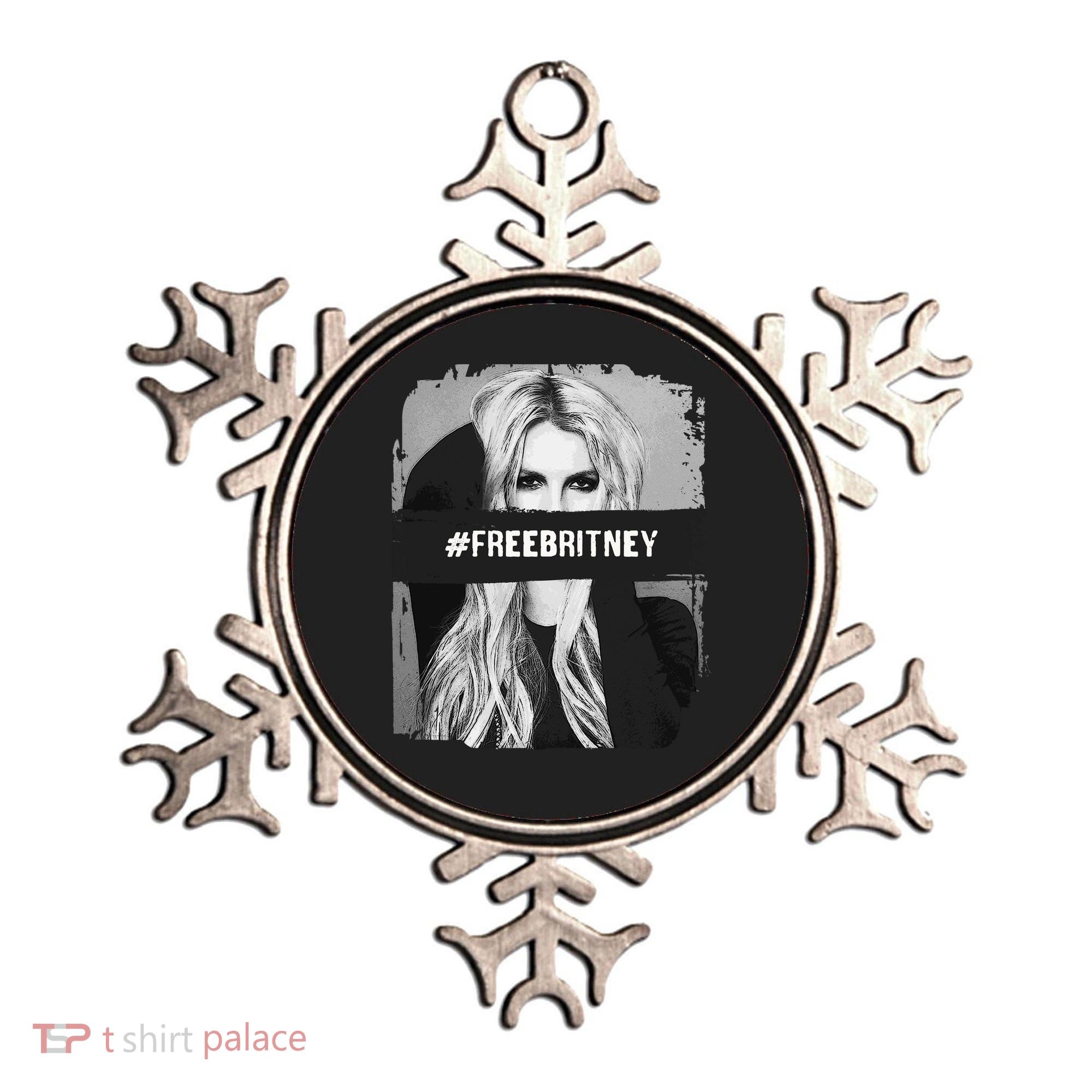 Free Britney Grey Style Ornament