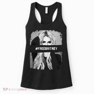 Free Britney Grey Style Women's Tank Top