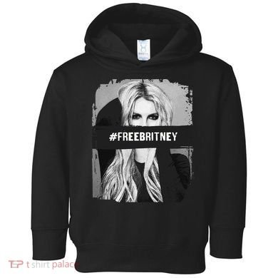 Free Britney Grey Style Toddler Hoodie