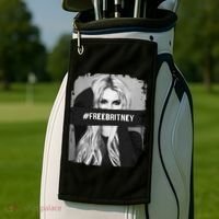 Free Britney Grey Style Golf Towel thumb 2