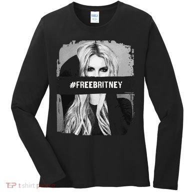 Free Britney Grey Style Women's Long Sleeve Shirt