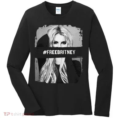 Free Britney Grey Style Women's Long Sleeve Shirt