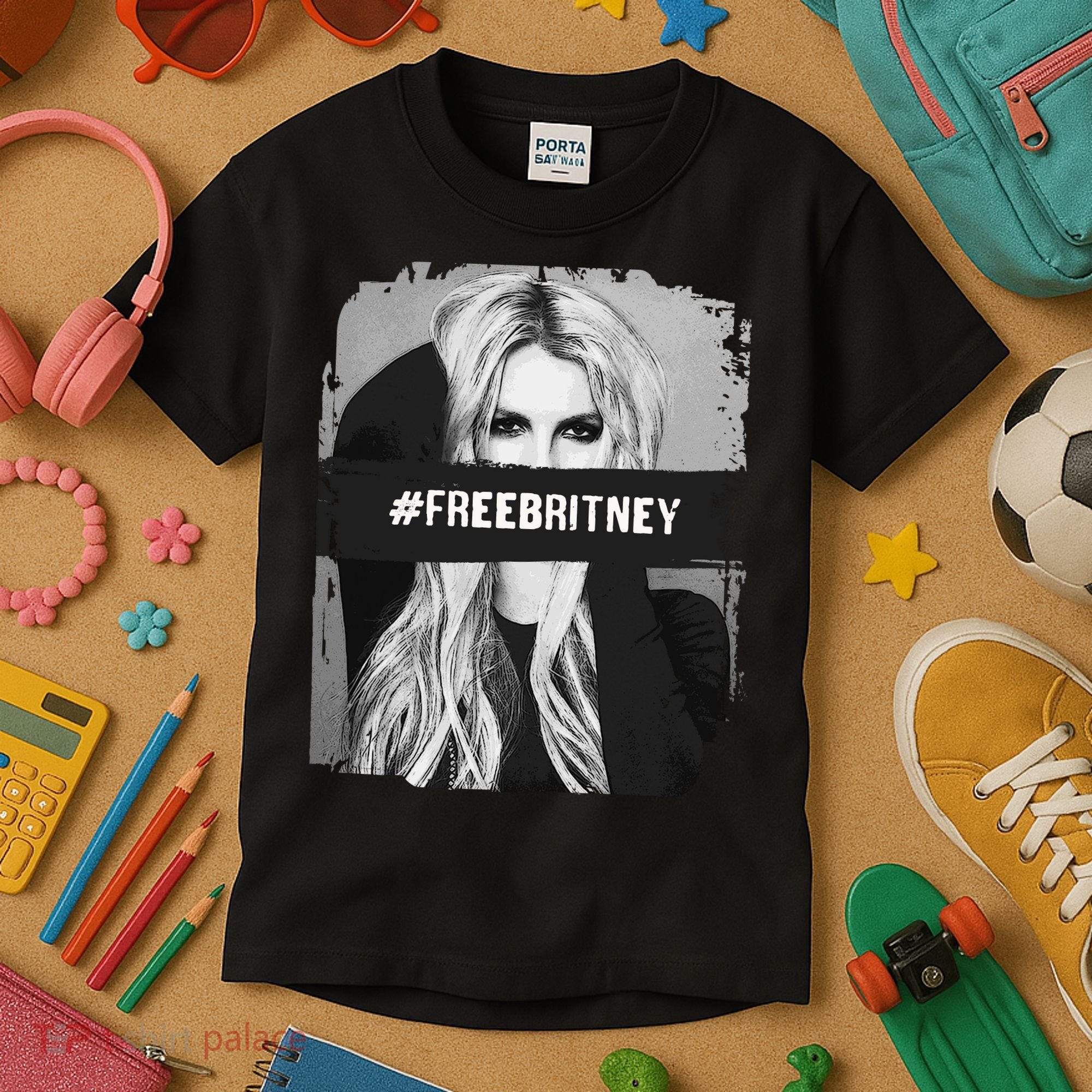 Free Britney Grey Style Kids T-Shirt
