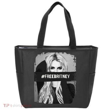 Free Britney Grey Style Tote Bag