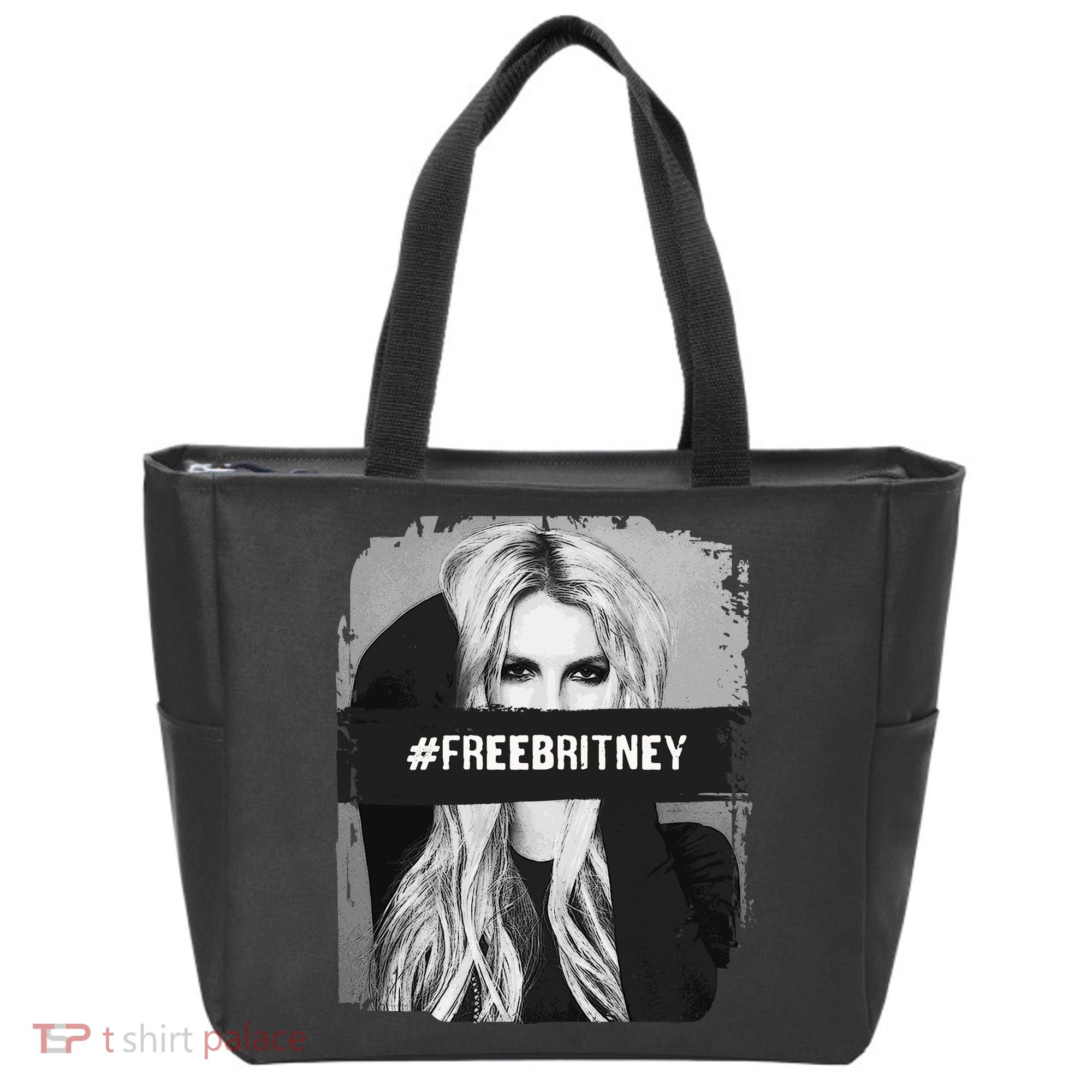 Free Britney Grey Style Tote Bag