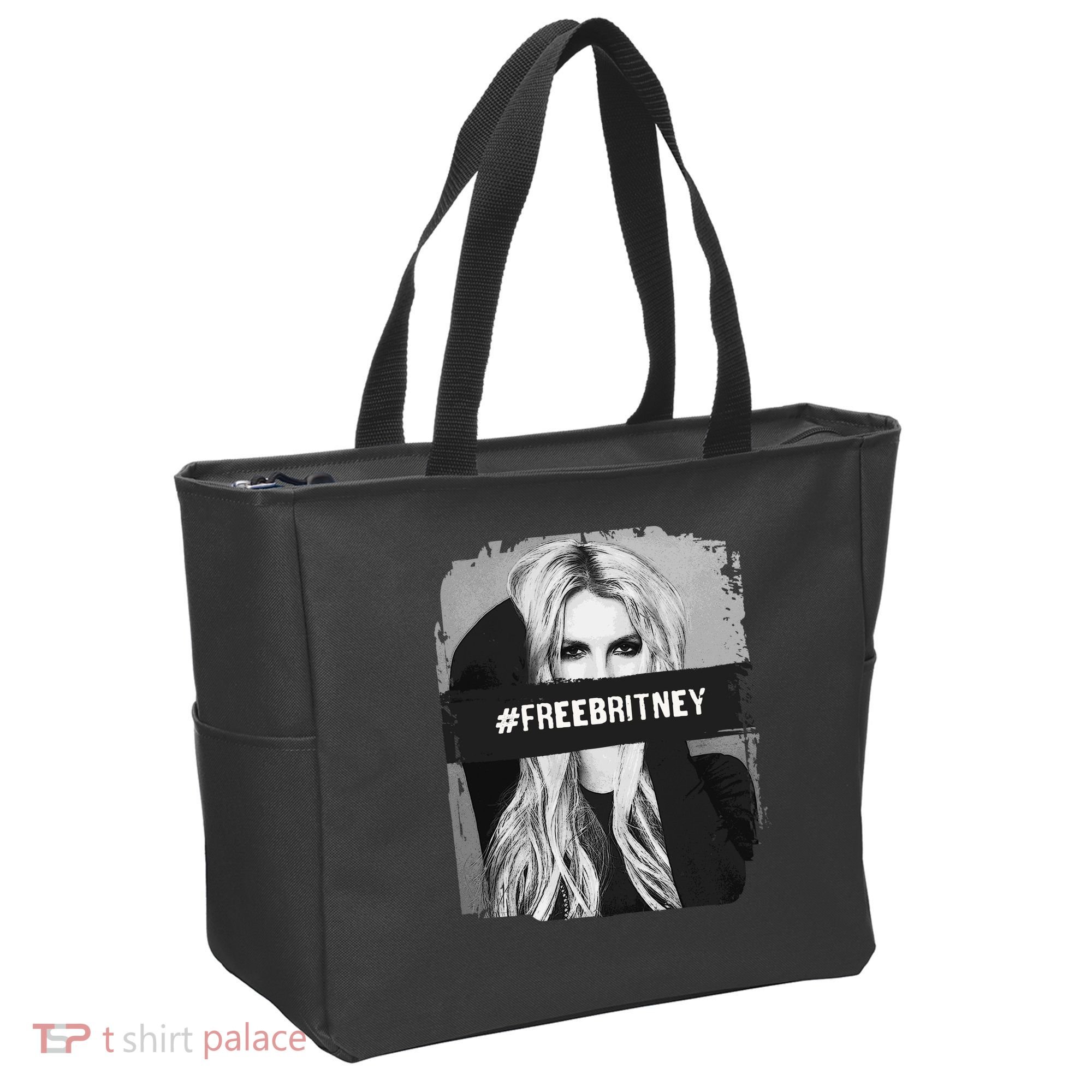 Free Britney Grey Style Tote Bag