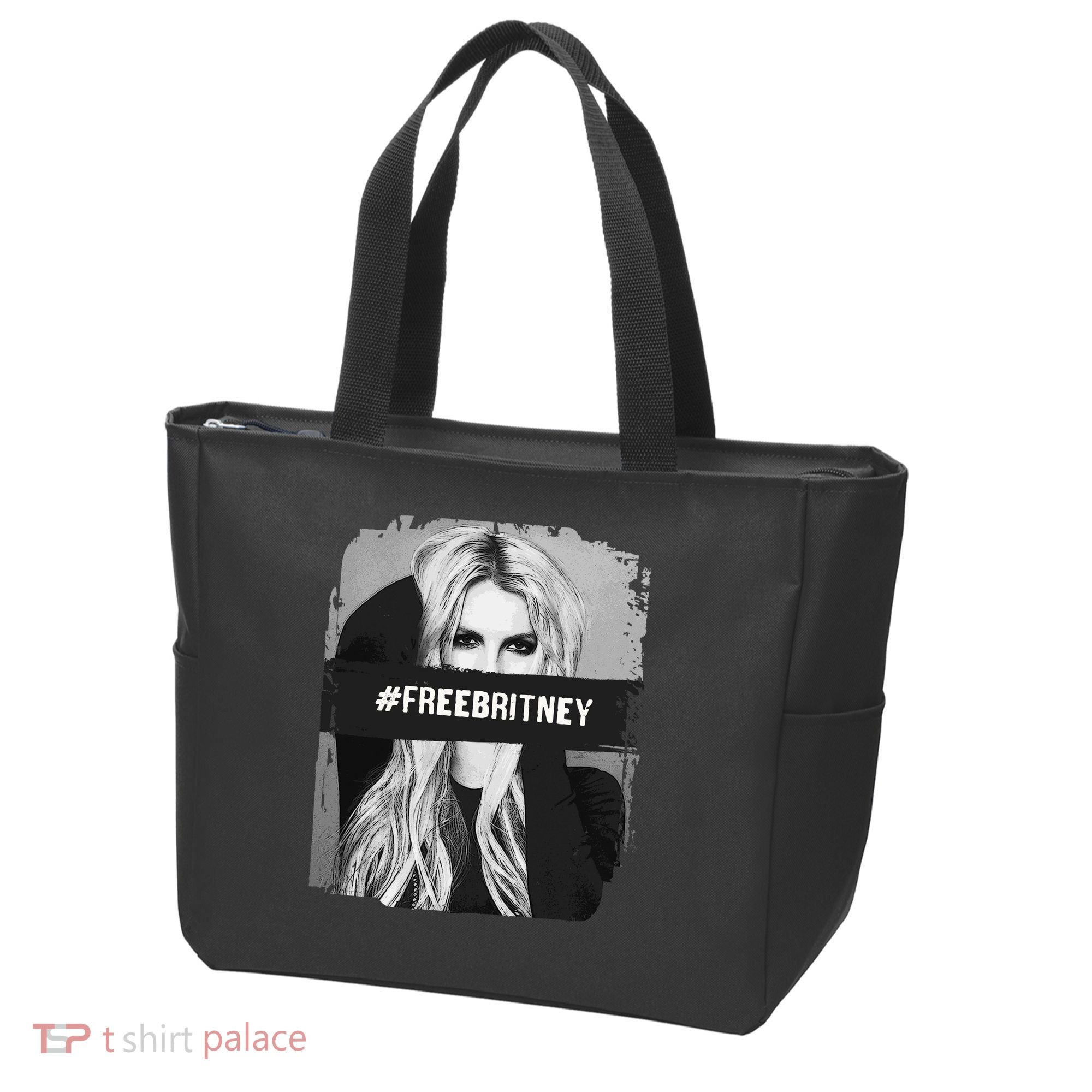 Free Britney Grey Style Tote Bag