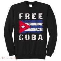 Free Cuba Distressed Flag Sweatshirt thumb 0