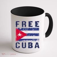 Free Cuba Distressed Flag Coffee Mug thumb 1