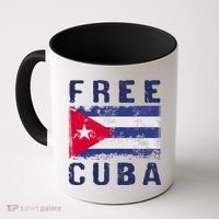 Free Cuba Distressed Flag Coffee Mug thumb 0