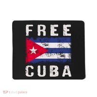 Free Cuba Distressed Flag Mousepad thumb 0