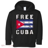 Free Cuba Distressed Flag Toddler Hoodie thumb 0