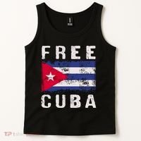 Free Cuba Distressed Flag Tank Top thumb 2