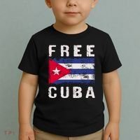 Free Cuba Distressed Flag Toddler T-Shirt thumb 2