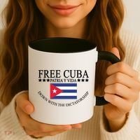 Free Cuba Down With The Dictatorship Coffee Mug thumb 3