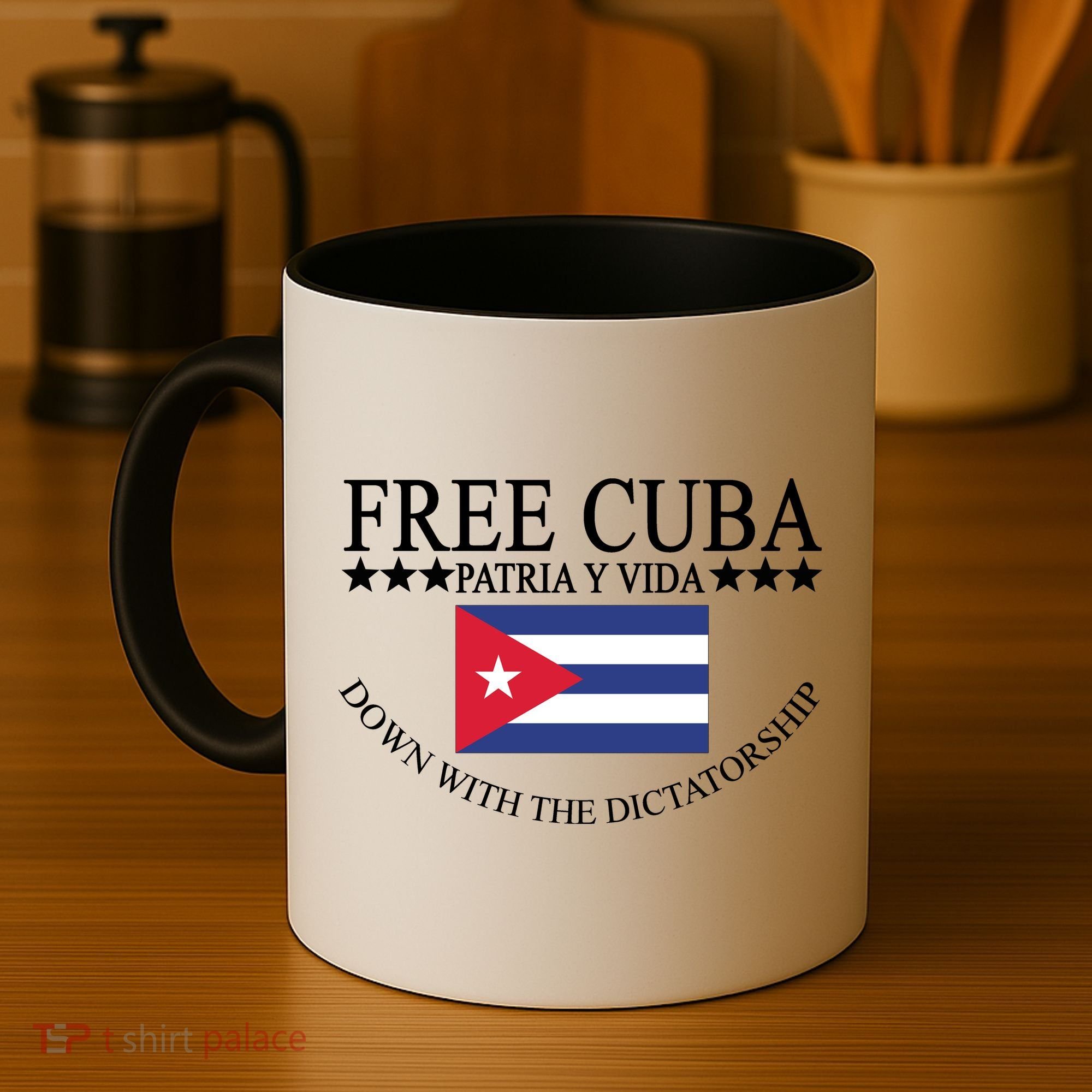 Free Cuba Down With The Dictatorship Coffee Mug