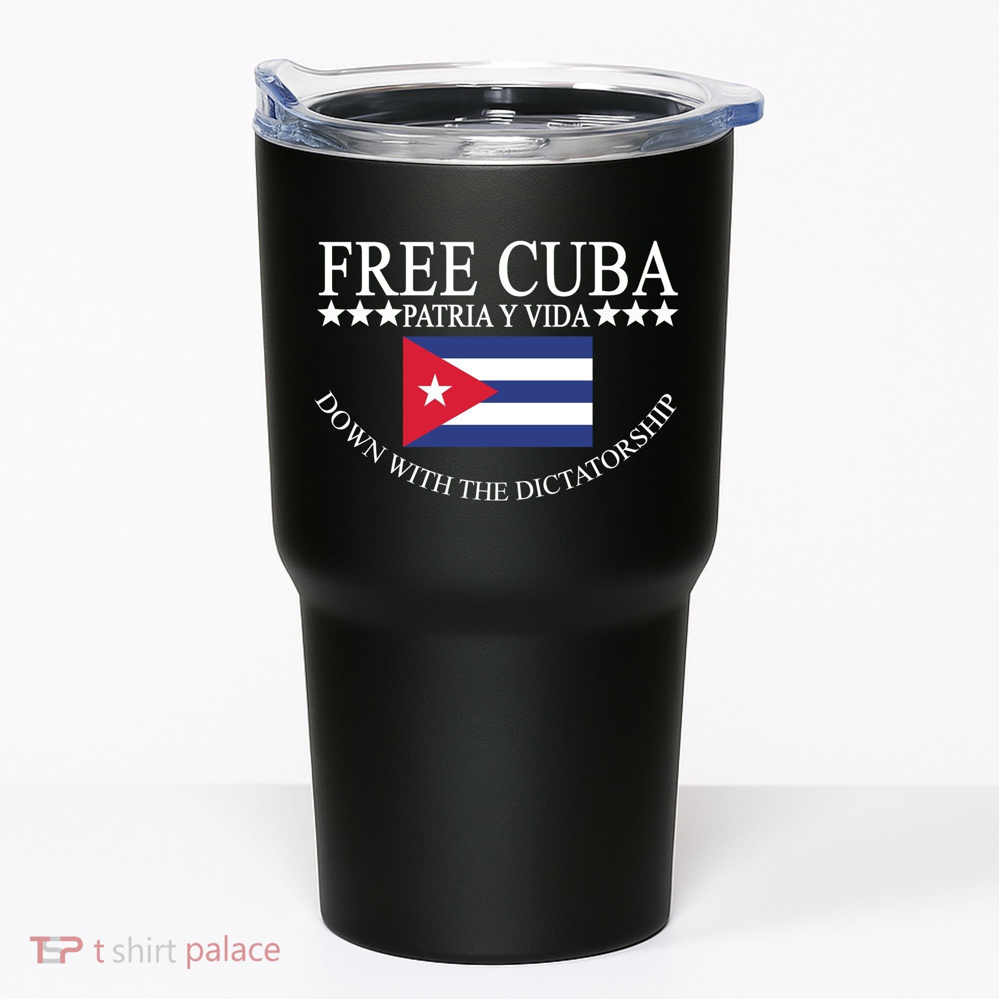 Free Cuba Down With The Dictatorship Tumbler