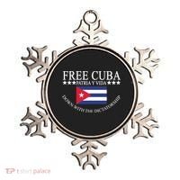Free Cuba Down With The Dictatorship Ornament thumb 0