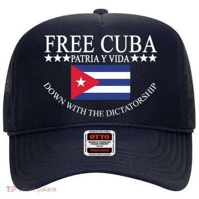 Free Cuba Down With The Dictatorship Hat