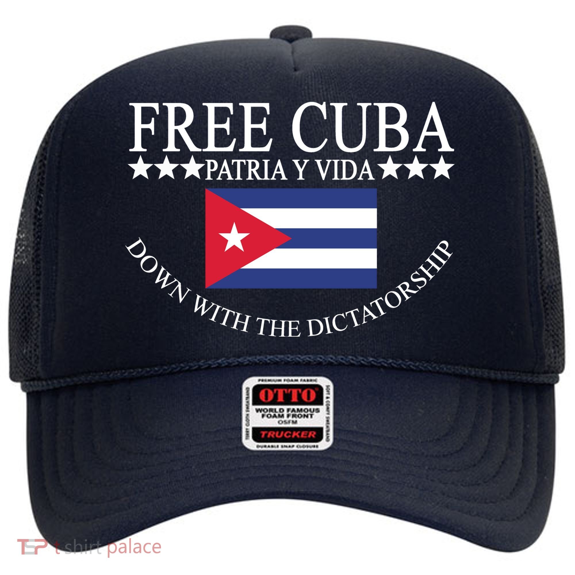 Free Cuba Down With The Dictatorship Hat