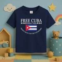 Free Cuba Down With The Dictatorship Toddler T-Shirt thumb 3