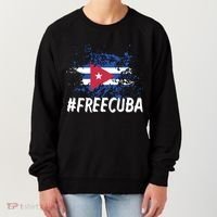 Free Cuba Flag Women's Sweatshirt thumb 0