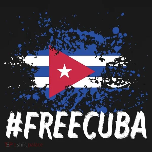 Free Cuba Flag Doggie Tank