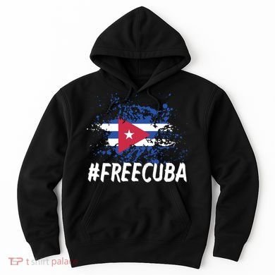 Free Cuba Flag Hoodie